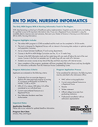 RN to MSN Nursing Informatics Degree Guide