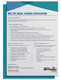 RN to MSN Nurse Educator Degree Guide
