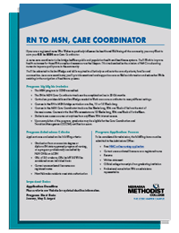 RN to MSN Care Coordinator Degree Guide