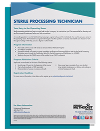 Sterile Processing Technician Certificate Guide Nebraska Methodist